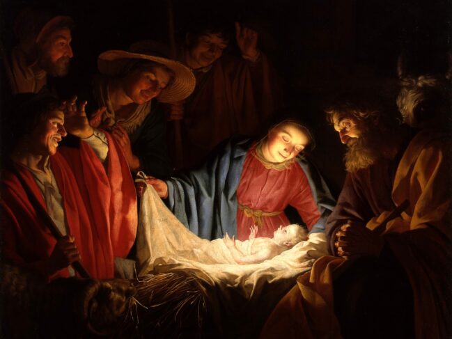 Gerard van Honthorst - Adorazione dei pastori (1622)