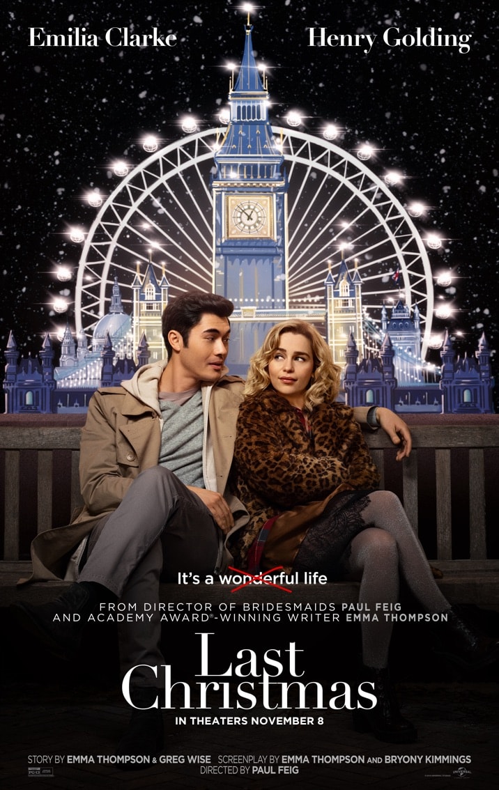 last christmas poster